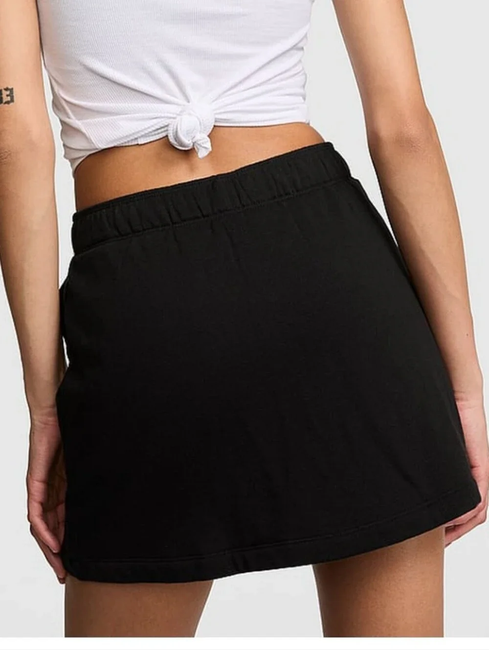 Victoria's Secret Pink Campus Fleece Skort Sz Small - Picture 2 of 6